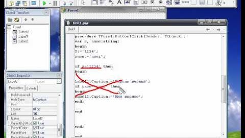 Delphi (Теоретический курс)-Конструкция if...then...else(часть 3)