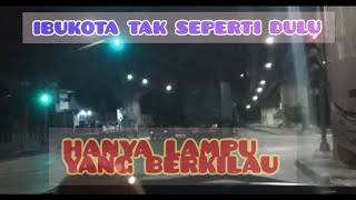 Jalan jalan nyetir mobil avanza malam hari | Road trip exploring Jakarta street