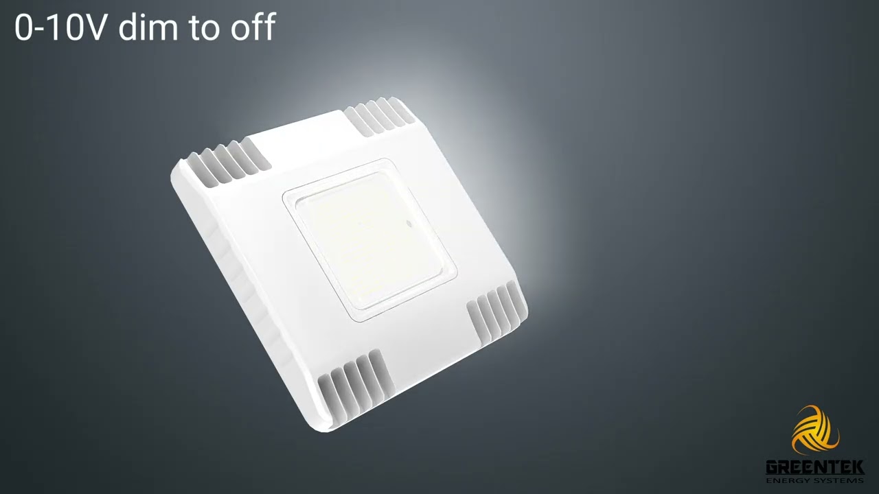 150W LED Canopy Light | 20360 lumens Gas Station Canopy In USA