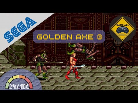 Видео: Golden Axe 3 / Золотой топор 3 (Sega Mega Drive)
