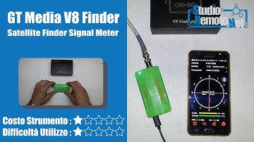 GT Media V8 Finder - Satellite Finder Signal Meter