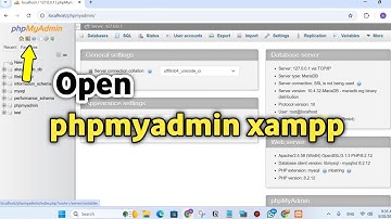 How to open phpmyadmin on xampp | open phpmyadmin on localhost