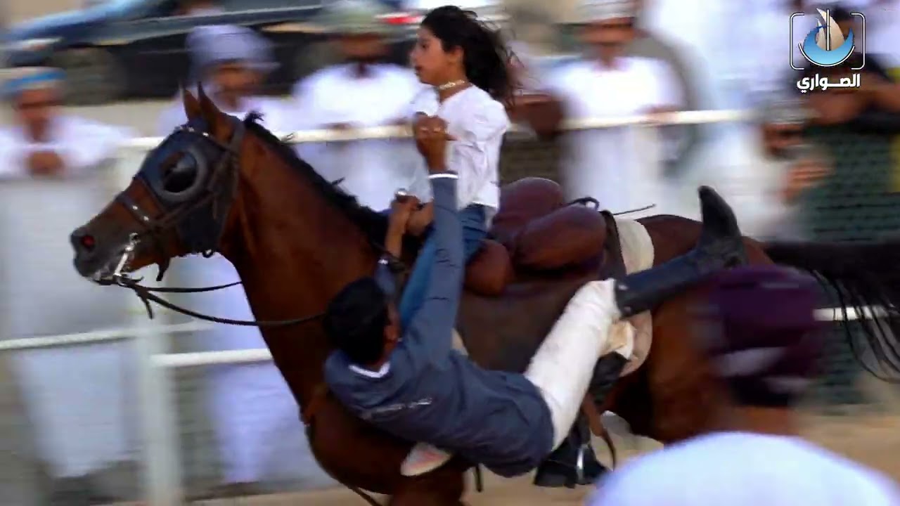 عرضة الخيل وسباق التحدي والإثارة بجعلان بني بو علي @الصواري