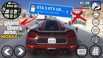 GTA 5 HIGH GRAPHIC MOD FOR GTA SA ANDROID | GTA 5 RTX GRAPHIC Modpack FOR GTA SA ANDROID | Hack fyou