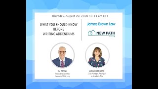 Writing Powerful Addendums