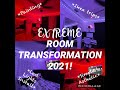 2021 HUGE ROOM MAKEOVER+TRANSFORMATION! *not aesthetic/tiktok/pinterest inspired bedroom maybe lol*