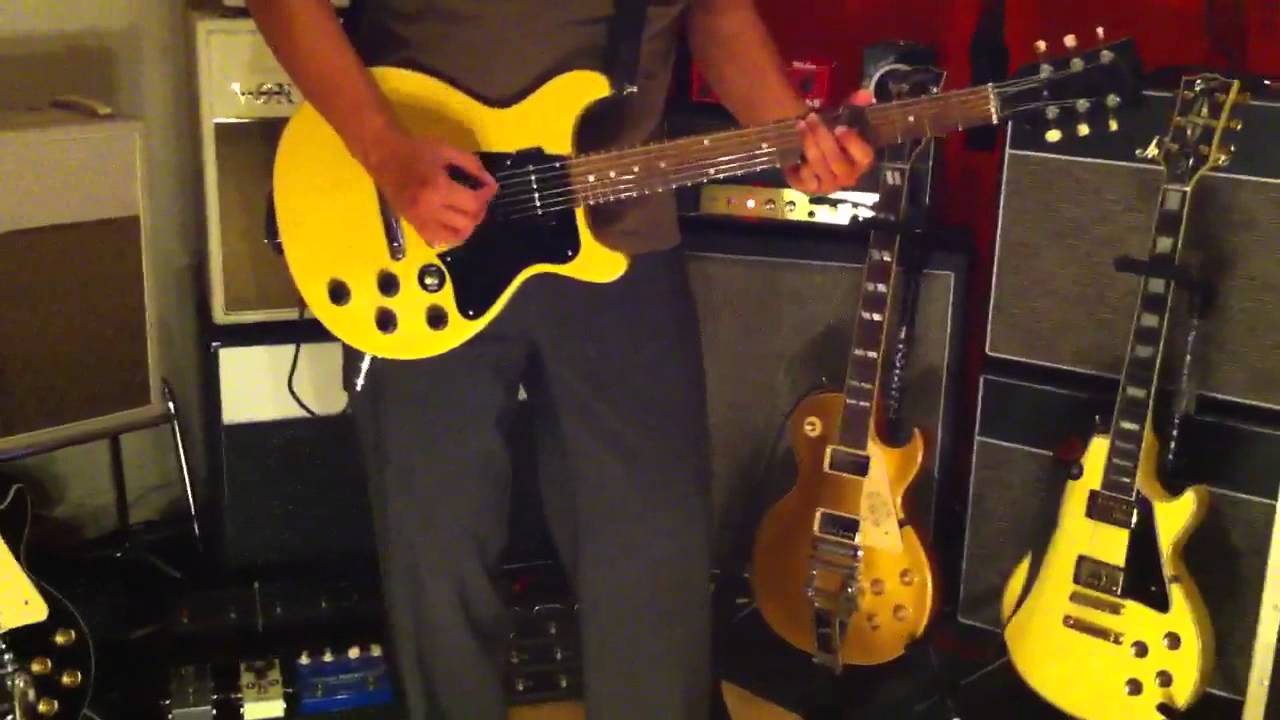 Les paul special double cutaway TV yellow demo