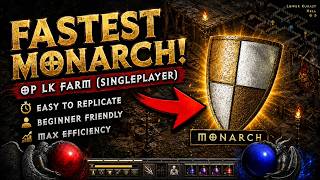 Get an Easy Monarch Shield in Singleplayer D2R RotW