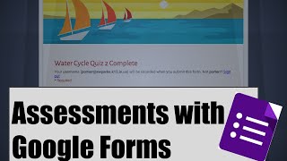 Creating An Assessment With Google Forms