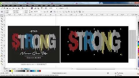 Coreldraw Text Effect Tips and Tricks For Experts & Beginners- Ahsan Sabri