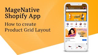 How to create Products Grid Layout | MageNative Shopify Mobile App screenshot 4