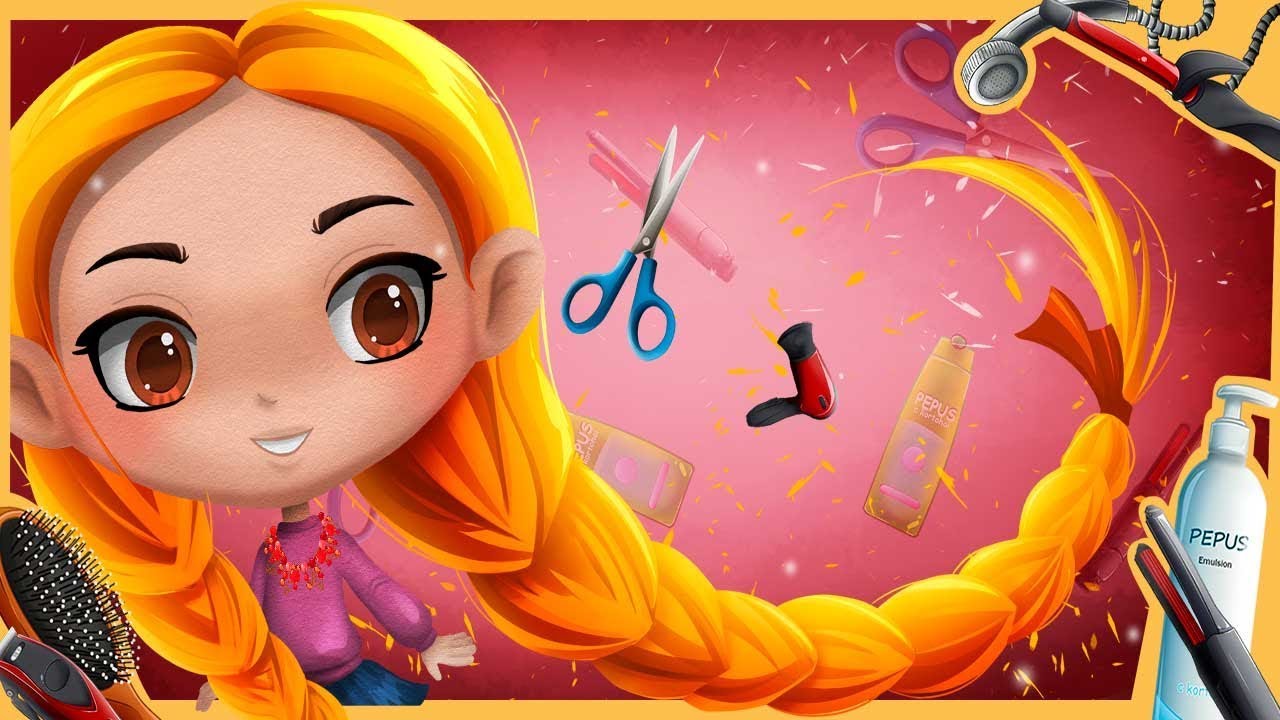Game for girls 🌼 Hair Salon for Girls 🌼 Teaser 1080х1920