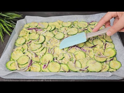 Se avete 2 zucchine e 1 cipolla! dovete fare questa ricetta! Non ho mai mangiato così delizioso!