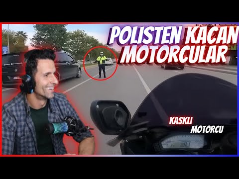 AMERİKALI AYNASIZ TÜRKİYE'DE POLİSTEN KAÇAN MOTORCULAR | @kasklimotorcu20