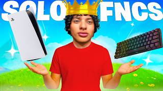 Jai Joué À Solo Fncs Sur Console Avec Clavier Et Souris.