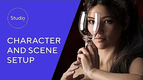 Daz 1.2: Character and Scene Setup