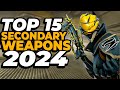 Warframe the best secondary weapons for 2024