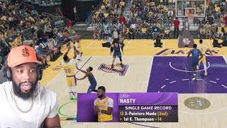 One 3 Pointer From Breaking Klay Thompson's Record! NBA 2K22 MyCareer Ep 39