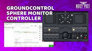 GroundControl Sphere Monitor Controller | Systemwide Multichannel Sonarworks SoundID - Dolby Atmos