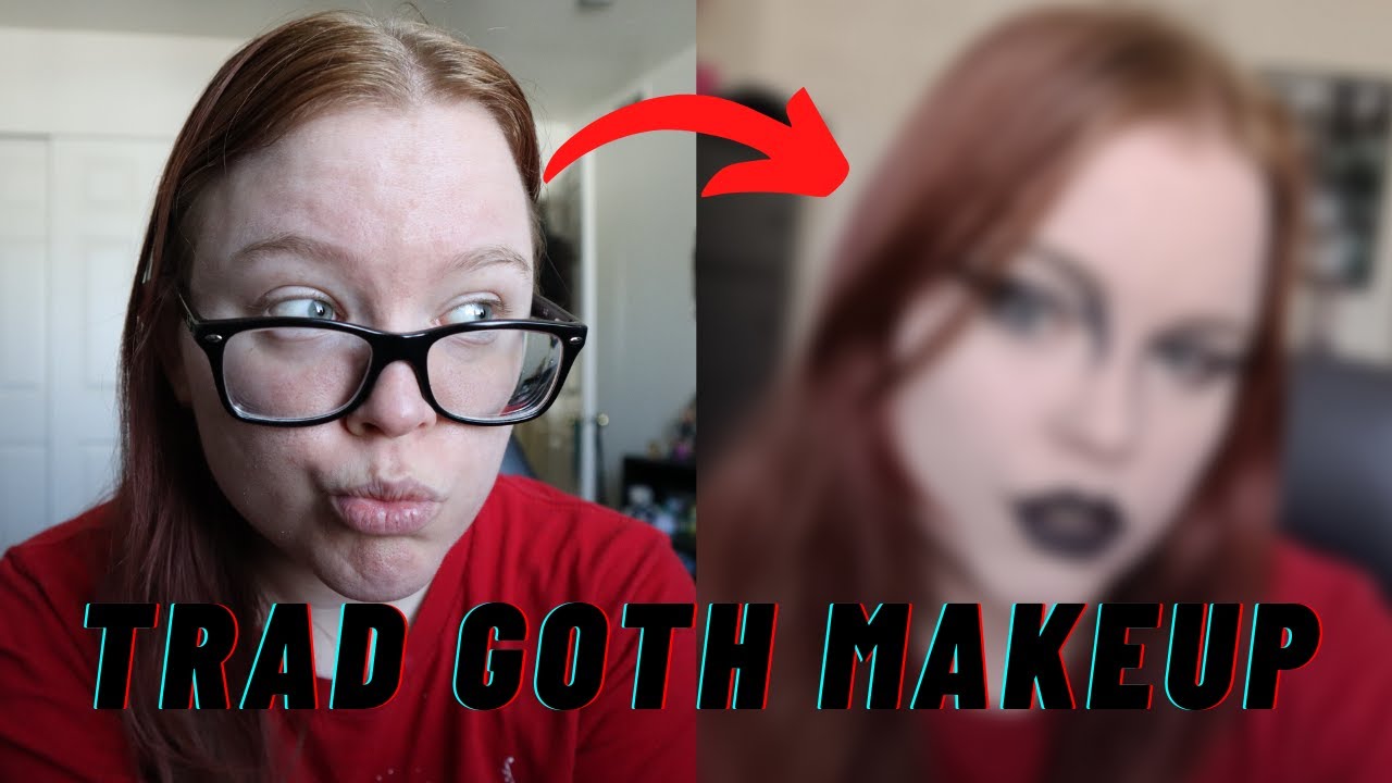 my 1st real time tryin my twist on traditional goth makeup ^_^ any  suggestions for white foundation tht rlly isn't too harsh? : r/GothFashion