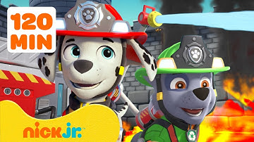 Best PAW Patrol Fire Rescue Moments! 🚒🔥 #3 | 120 Minutes | Nick Jr.