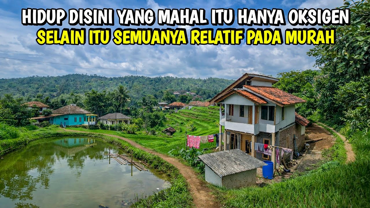 Cuma Di Sini… Hidup Tenang Gak Butuh Banyak Uang, Bagaikan Lukisan, Pedesan Terindah Di Jawa Barat