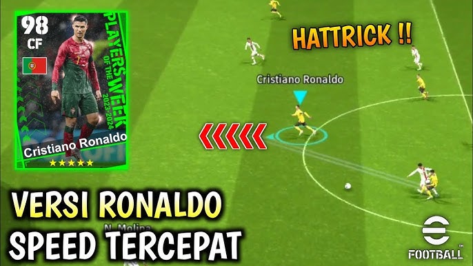 eFootballHUB on X: A rare 100 rated goal poacher Ronaldo in this week's  POTW   / X