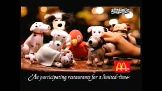 Mcdonalds 102 Dalmatians Happy Meal Advert 2000