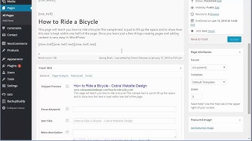 How to add content to your wordpress pages