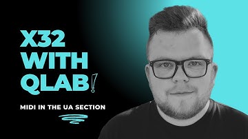 X32 with QLab - MIDI in the UA Section