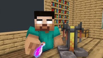 Minecraft Mobs: BOTTLE FLIP CHALLENGE -Minecraft Animation