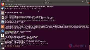 How to install Node.js 8 on Ubuntu 18.04
