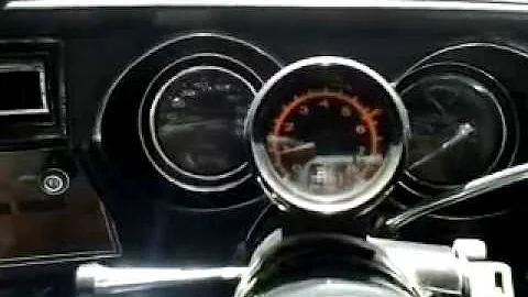 1977 Cutlass Supreme - 350 Olds Revs Crazy Fast!!!