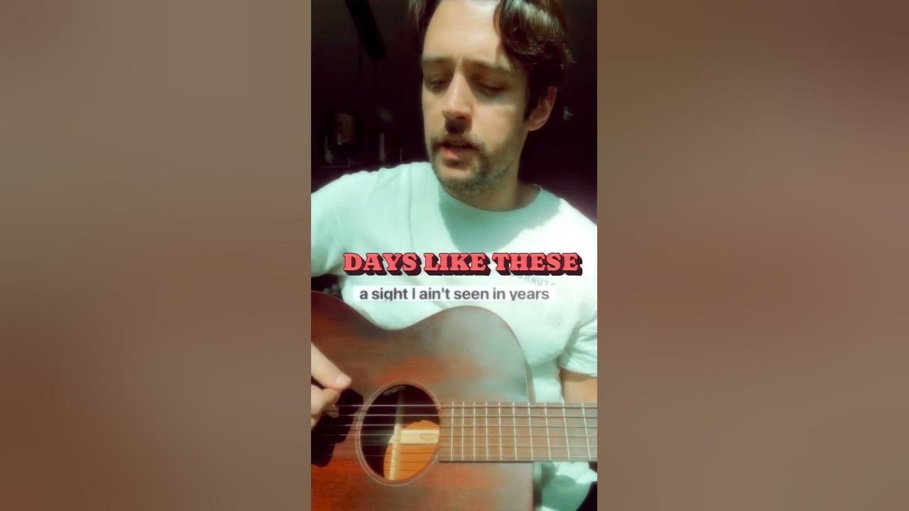 Days like these- my song for week 8 of a year long. Join me on patreon to hear it all.