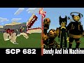 SCP 682 vs. Bendy and the Ink Machine | Minecraft (INTENSE!)