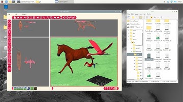 Pi3C Modeller with glTF import & Animation