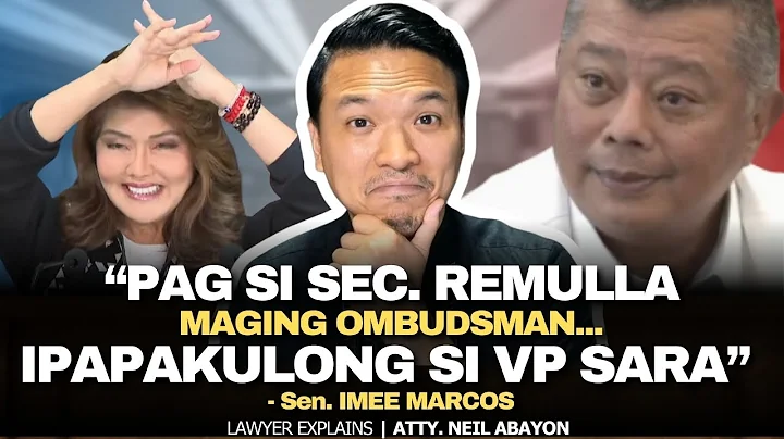 Ombudsman, Ano at Bakit Ito POWERFUL? Sen. IMEE vs. Sec. BOYING #LawyerExplains #AttorNEIL