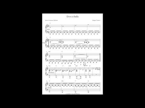 Dove si balla (spartito pianoforte) - Dargen D'amico