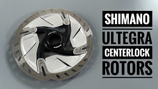 Shimano Ultegra Ice Tech Freeza Centrelock Brake Rotors - Detailed Look & Unboxing.