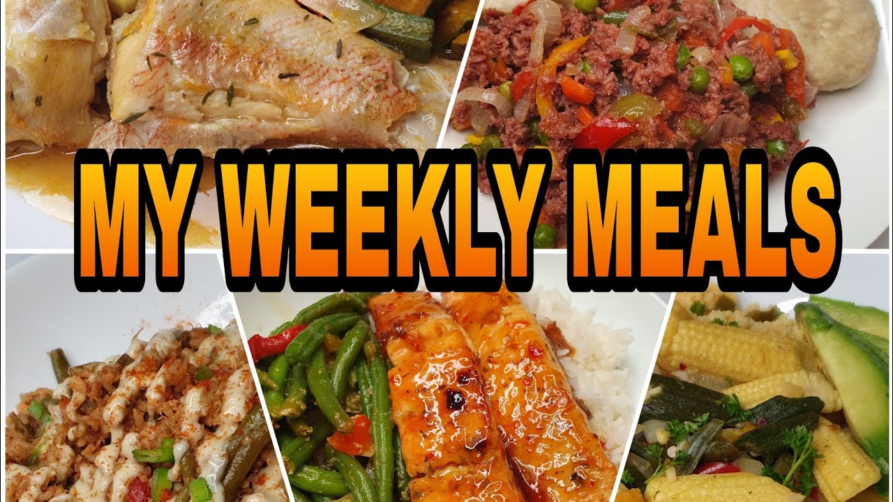 WHAT I ATE FOR MY DINNER DURING THE WEEK | MY JAMAICAN WEEKLY DINNERS ...
