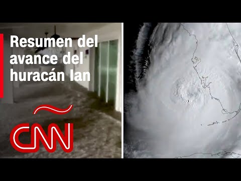 Resumen del poderoso huracán Ian en su recorrido por Florida el 28 de septiembre