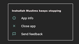 How To Fix Inshallah Muslims for Marriage App Keeps Stopping problem Solution in Android Phone screenshot 1