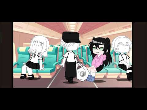 I get diarrhea at the plane:( | Gacha Neon Diarrhea |