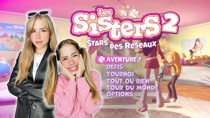 Les sisters 2 - stars des réseaux - jeu ps5 3701529508950 - Conforama