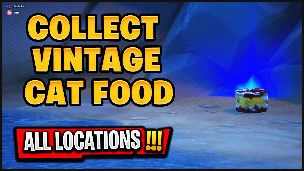 Collect a Vintage Can of Cat Food in Catty Corner or Craggy Cliffs