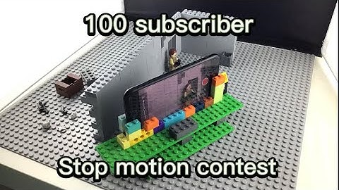 100 subscriber stop motion contest #LHP100subcontest (CLOSED)