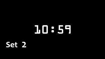 11 minute timer, beeps every interval