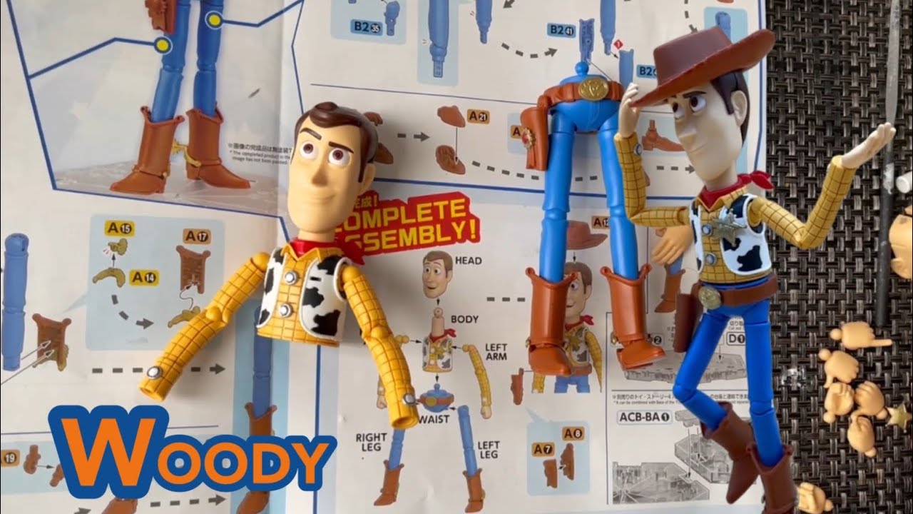 TOY STORY4 【WOODY 】BANDAI plastic model 【トイストーリー 4