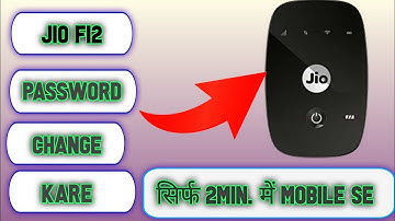 How to change the password of Jiofi device in Hindi by mobile||Jiofi Ka password kaise   change kare