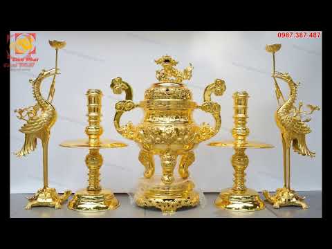 Đồ thờ cúng bằng đồng giá bao nhiêu? Các chọn mua đồ thờ uy tín?